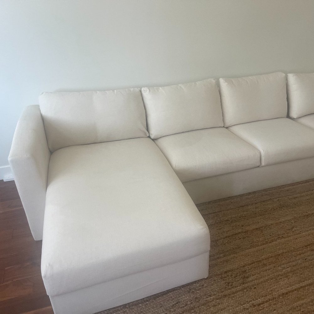Custom IKEA Finnala Couch Cover in Beige